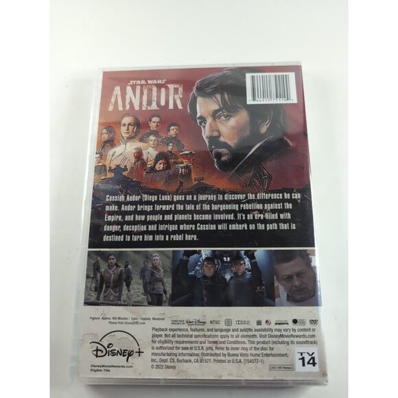 Disney Starwars - Andor - The Complete First Season DVD Set - Picture 2 of 2
